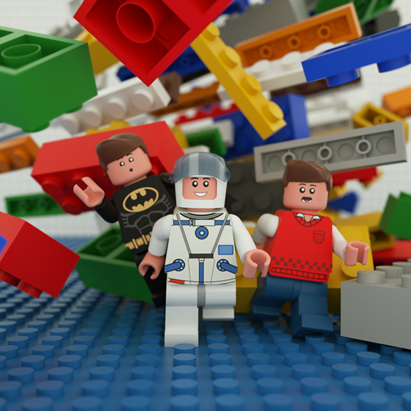 LEGO 3D Animation | Justin Poore